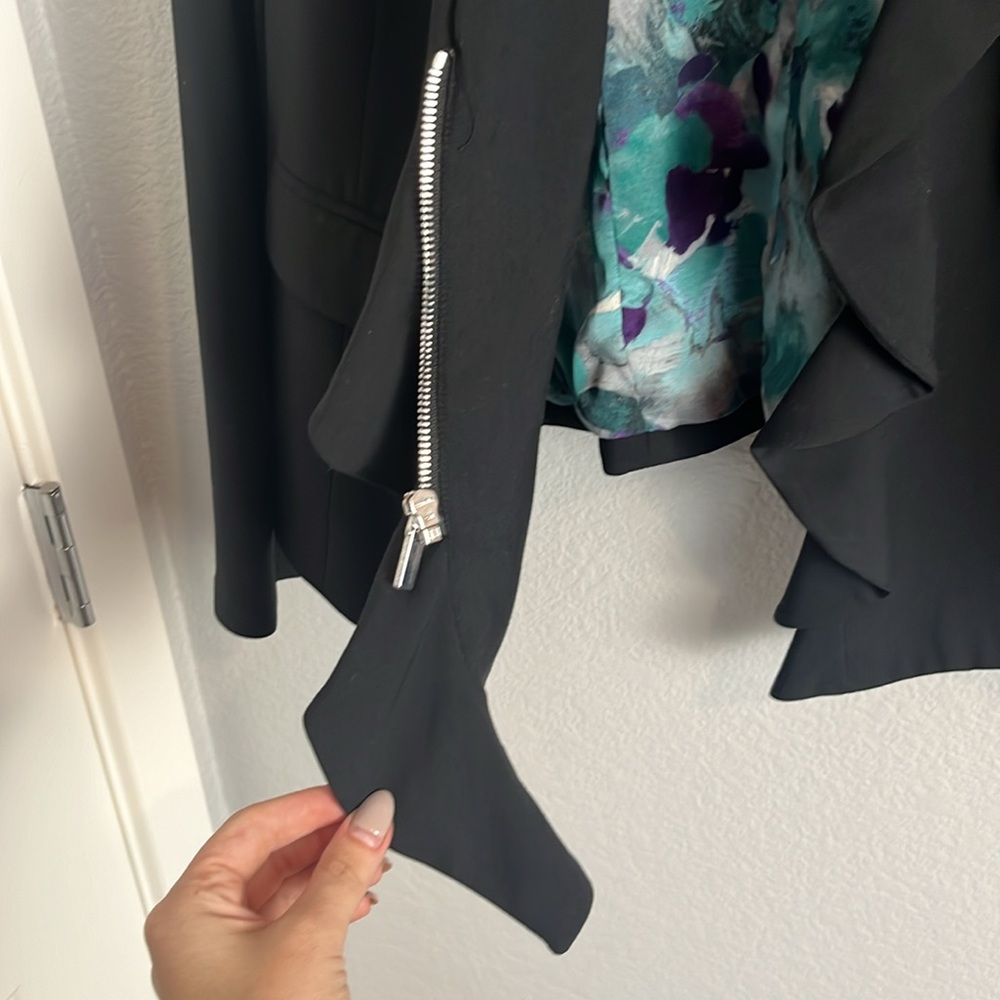 Anne Klein Black Blazer Jacket - Picture 9 of 11